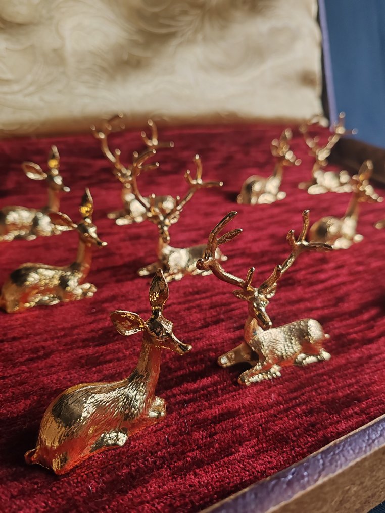 餐刀架 (12) - 镀金青铜 #4.3