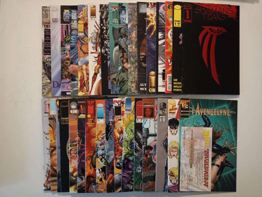 varie Only #1 - Image Comics #1, Variant and Key issue - 36 Comic collection - EO - 1995/1996 #1.0