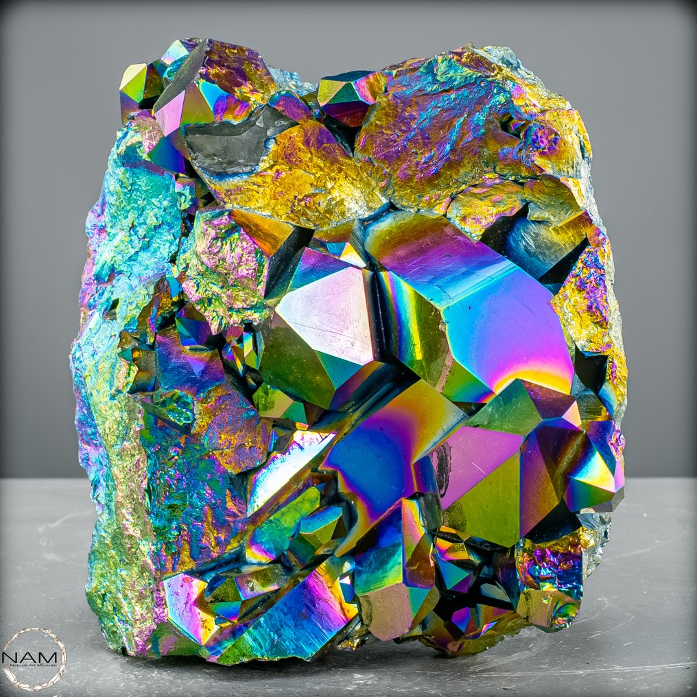 罕见的、非常美丽的Aura-Amethyst簇 晶球- 2956.18 g #1.0