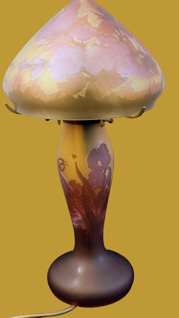 Emile Gallé, TIP - 檯燈 - 玻璃 #2.1