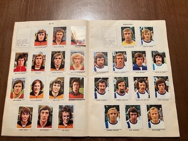 Vanderhout Top-Voetbal 75/76 Ολοκληρωμένο άλμπουμ - Good (GD) #3.2