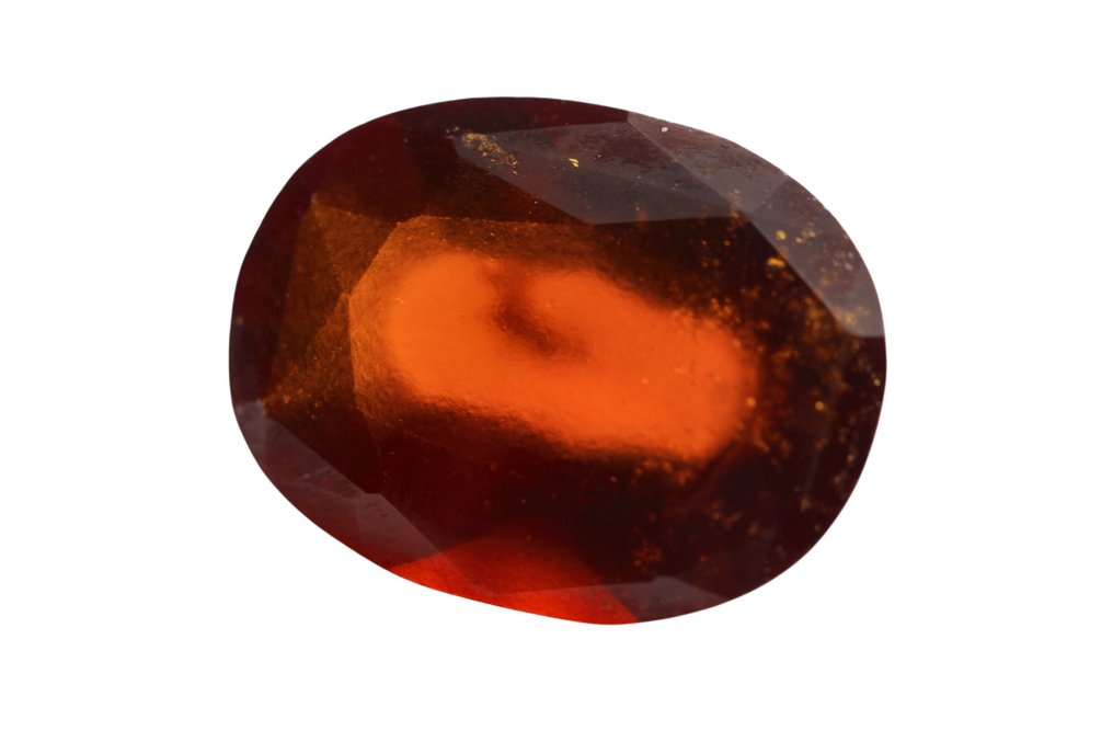 沒有保留價 橙色, 棕色 石榴石 - 7.70 ct - Instituto Gemólogico Español (IGE) #2.1