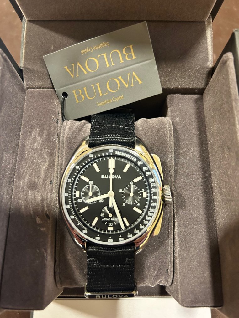 Bulova - Lunar Pilot 262 kHz Precisionist Cronografo Edizione Speciale serie Archive - Ingen reservasjonspris - 96A22 - Herre - 2019 #1.0