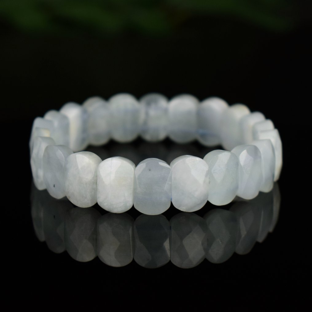 Genuine Brazilian Aquamarine – Elegance and Purity – High quality - Width: 14 mm- 31.9 g #4.3