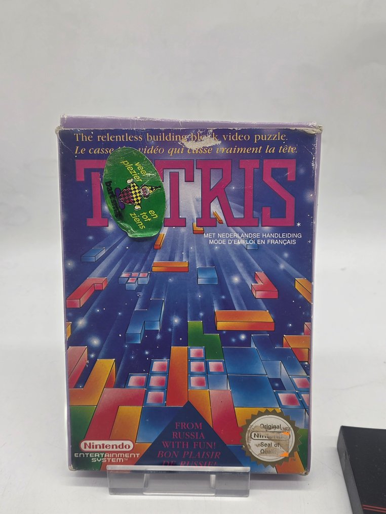 Nintendo - Nes - - Rare First Edition Tetris (FRA) - Pal B - 电子游戏 - 带原装盒 #1.0