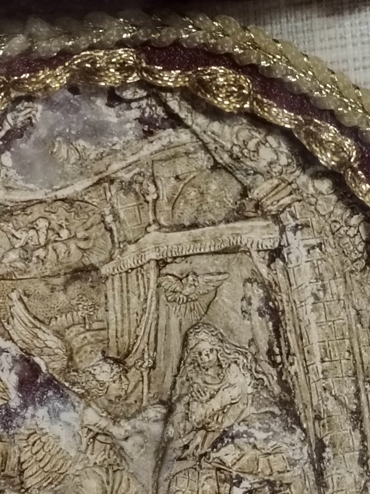  Reliquiario - Lino, Velluto, Legno, muco di pesce - 1800-1850  #2.1