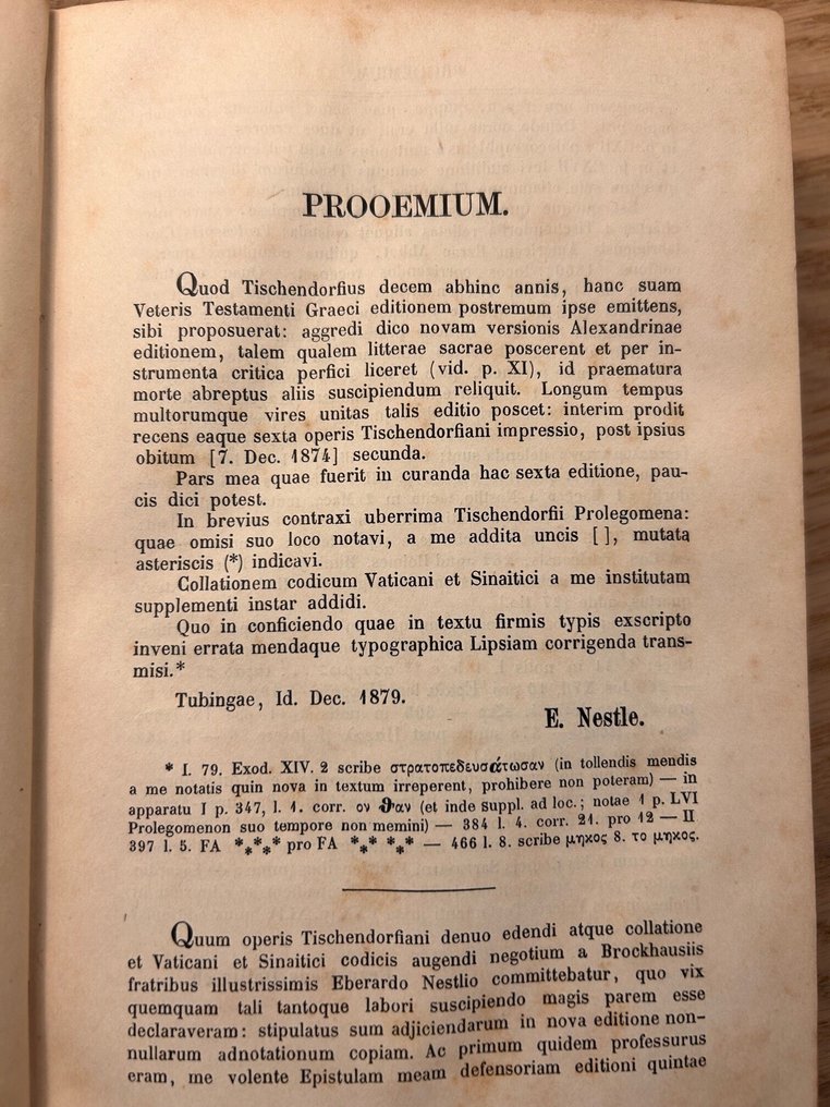 Vetus Testamentum Graece juxta LXX interpretes - 1880 #3.2