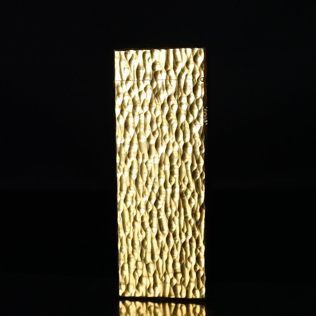 Dunhill - Bark Pattern Rollagas Lighter - Sem preço de reserva - Isqueiro - Banhado a ouro #3.2