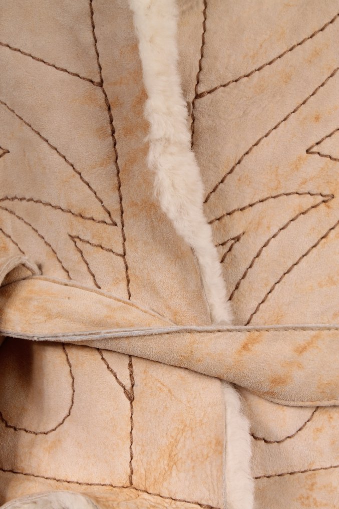 Roberto Cavalli Class Shearling Coat - Mantel #4.3