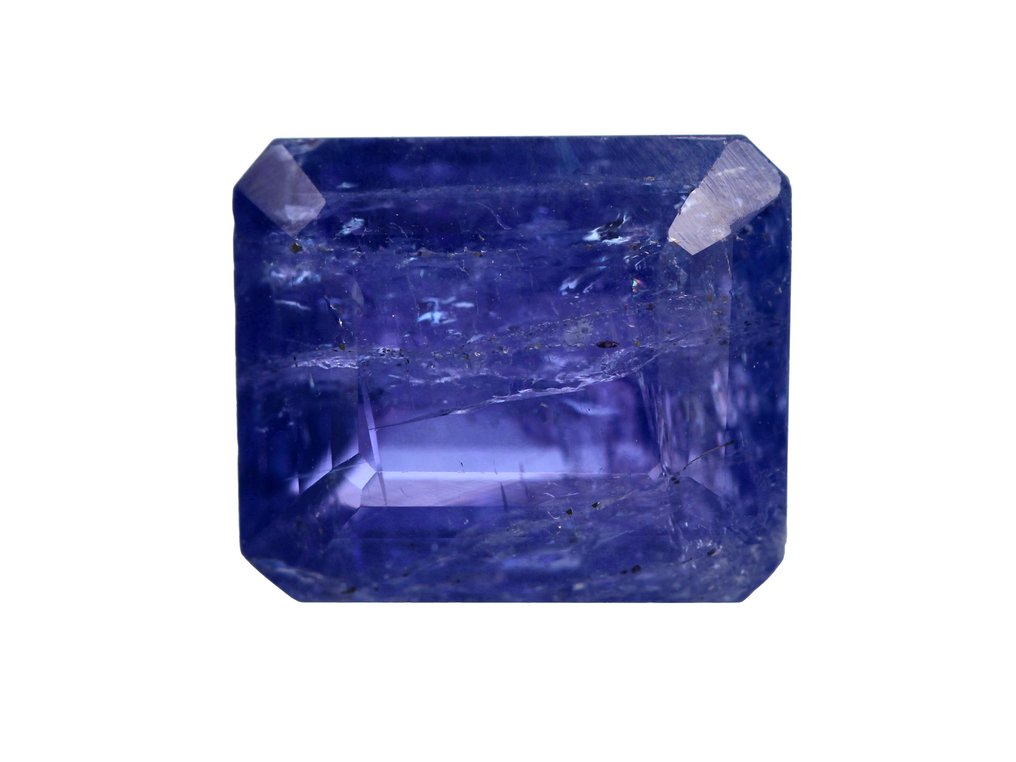 没有保留价 蓝色, 紫罗兰色 坦桑石  - 11.58 ct - 西班牙宝石学院（IGE） #1.0