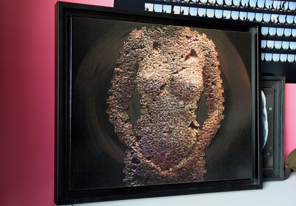 Georges Dumas - Hot Lava - Original on canvas (39x49cm/framed) #3.2