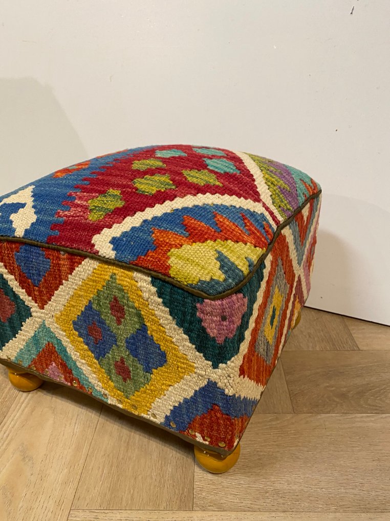 Πουφ - Μαλλί, Ξύλο #2.1