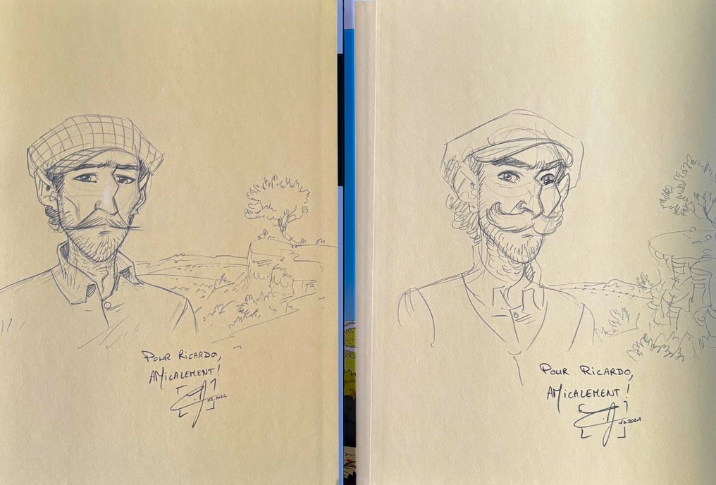 Manon des Sources T1 + T2 + 2x dédicace - Histoire complète - 2x C - 2 Album - Első kiadás - 2020/2021 #1.0