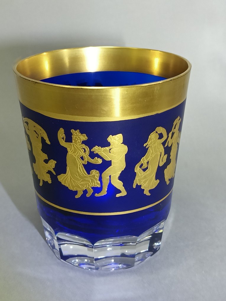 Val Saint Lambert - 杯具組 (3) - 威士忌杯 - Danse de Flore - 水晶 #4.3