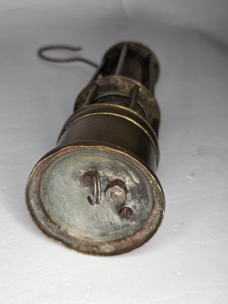 Öllampe - Kupfer - Bergmannslampe #4.3