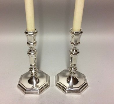 Suport de lumânări (2) - Candelabre de argint - Olanda #2.1