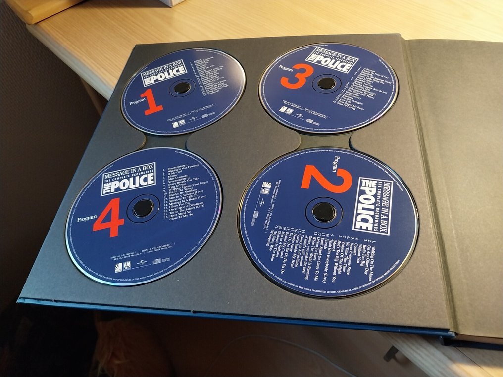 Police - message in a box - Différents titres - Coffret CD - 2006 #2.1