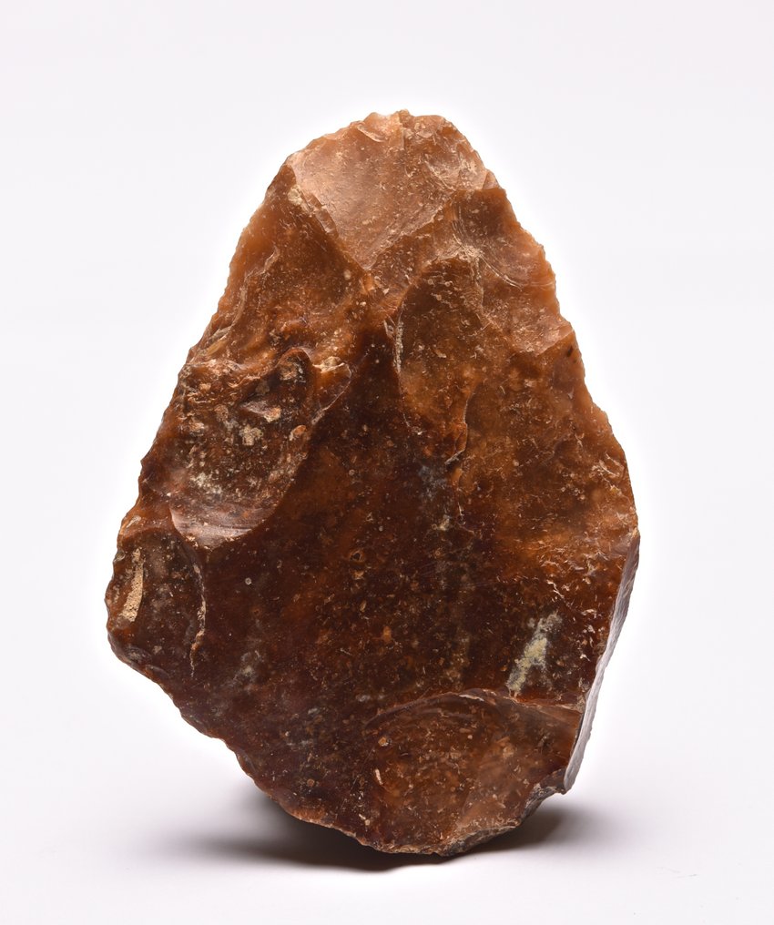 Mousterian Flint Middle Paleolithic biface/handaxe #1.0