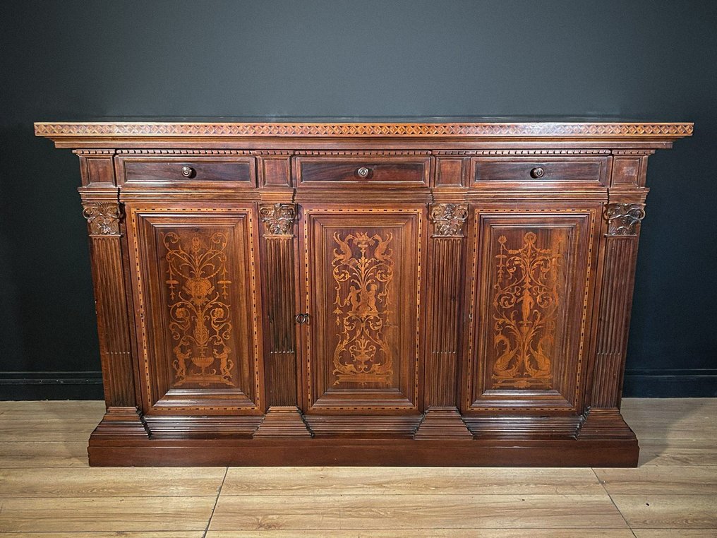 Credenza - Wood - Ancient Servant Renaissance #3.2
