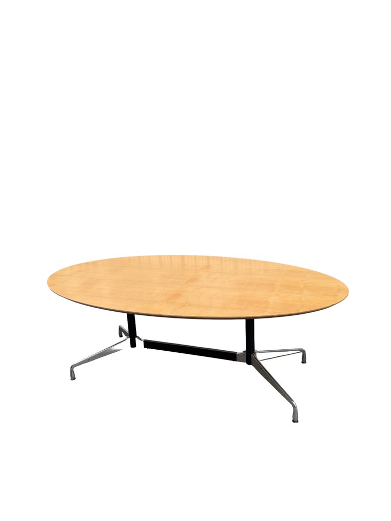 Vitra - Charles Eames - Τραπέζι - Ξύλινη επένδυση από καρυδιά, μαύρη επένδυση από ατσάλι. #1.0