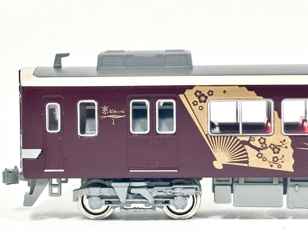 Kato N轨 - 14017-9 - 模型火车 (1) - 京都站专属阪急6300系列“京列车”非动力拖车 - JR #3.2