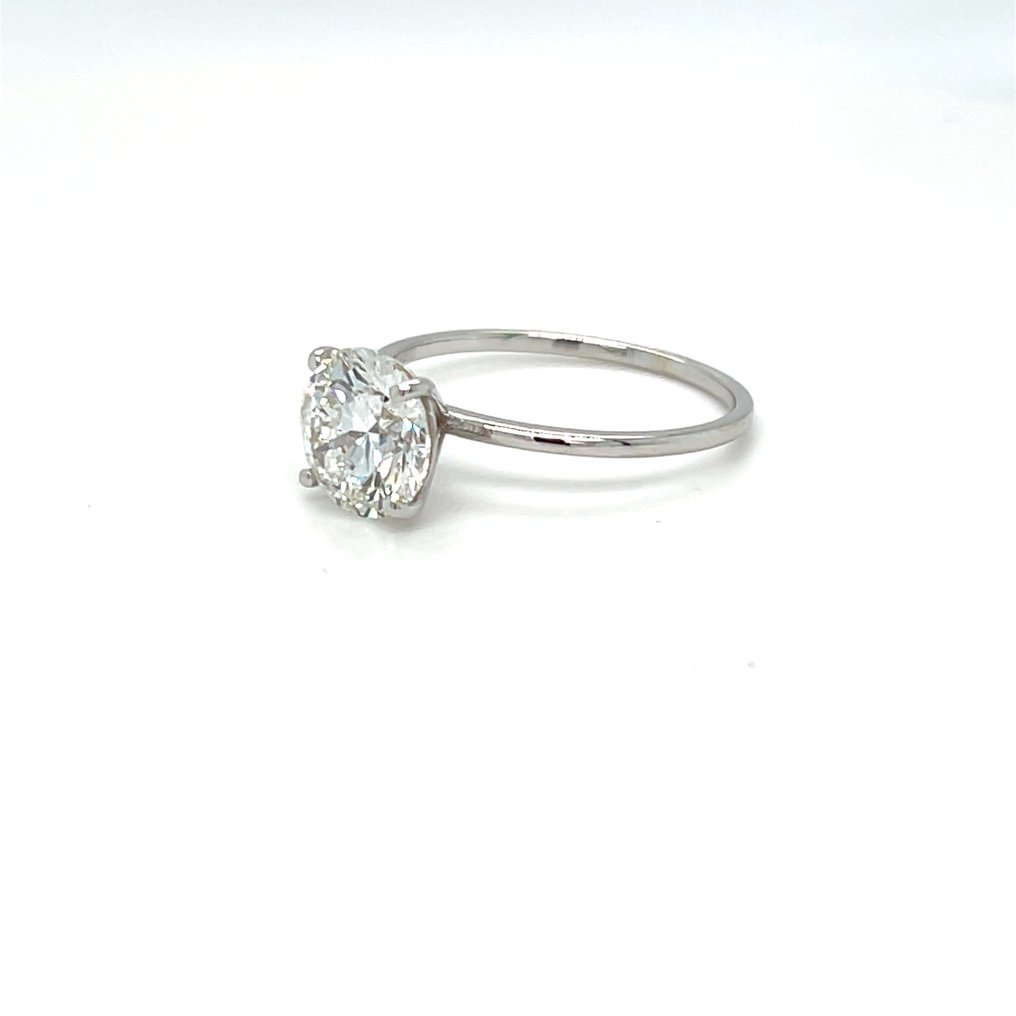 Zonder minimumprijs - Ring - 14 karaat Witgoud - 2.05ct. tw. Diamant (Lab-grown) #3.2