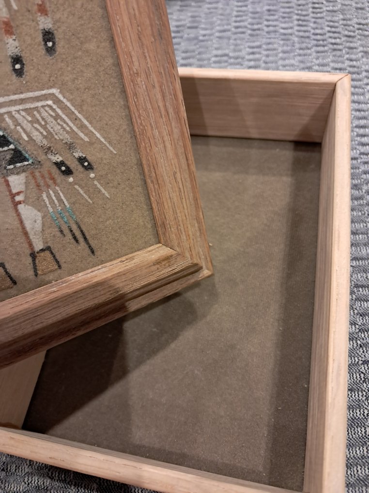 Sandkunst - Navajo - U.S.A.  (Ingen mindstepris) #2.1