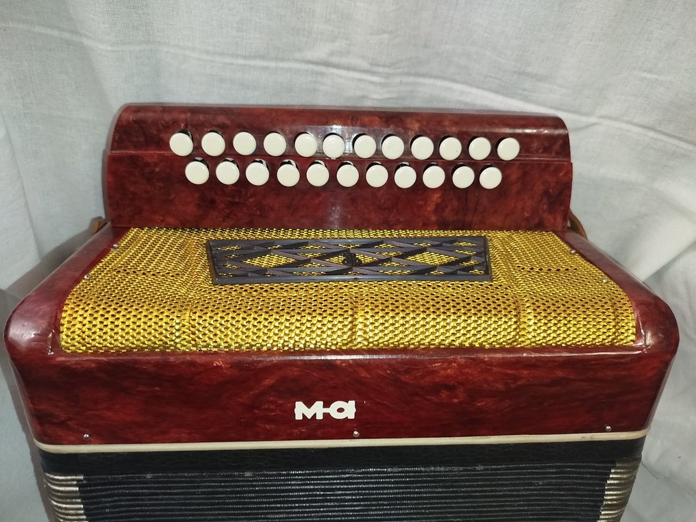 Romashka (Ромашка) - 12 bass - Mini Accordion -  - Ακορντεόν με πλήκτρα  (χωρίς τιμή ασφαλείας) #2.1