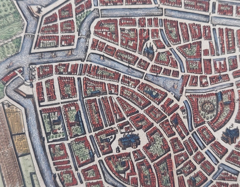 Netherlands - Leiden; Lodovico Guicciardini - Leyden - 1652 #4.3