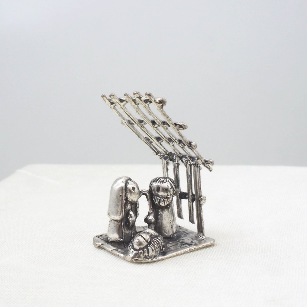 Miniaturfigur - Sacra Famiglia Presepe - .800 Silber #4.3