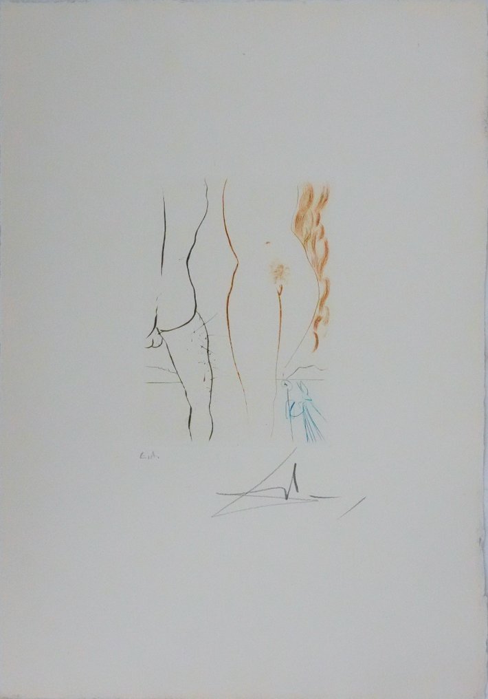 Salvador Dali (1904-1989) - Décaméron : Le diable en Enfer #1.0