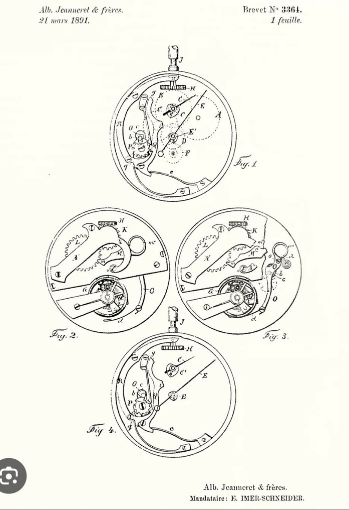 Zivy & Cie - Chronomètre de poche mouvement « Excelsior Park » - N°0364 1135342 - 1900-1949 #2.1