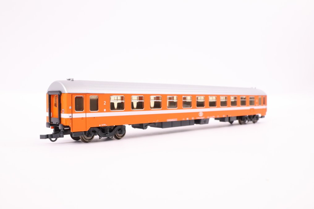 LS Models H0轨 - 12014 - 模型火车客运车厢 (1) - 客车车厢 I10B-C1 二等舱 - NMBS #1.0