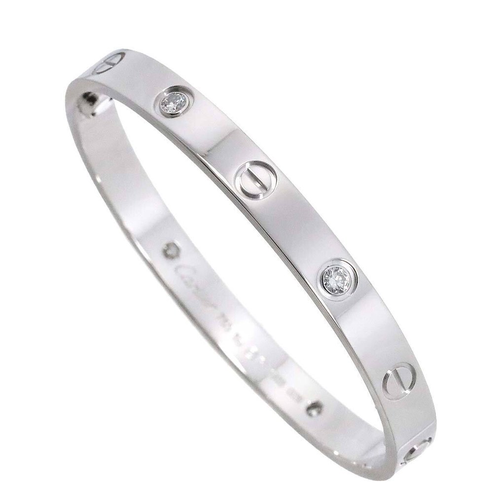 Cartier - Βραχιόλι - 18 καράτια Λευκός χρυσός #4.3