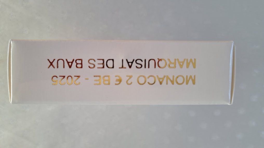 Μονακό. 2 Euro 2025 "Marquisat des Baux" Proof  (χωρίς τιμή ασφαλείας) #3.2