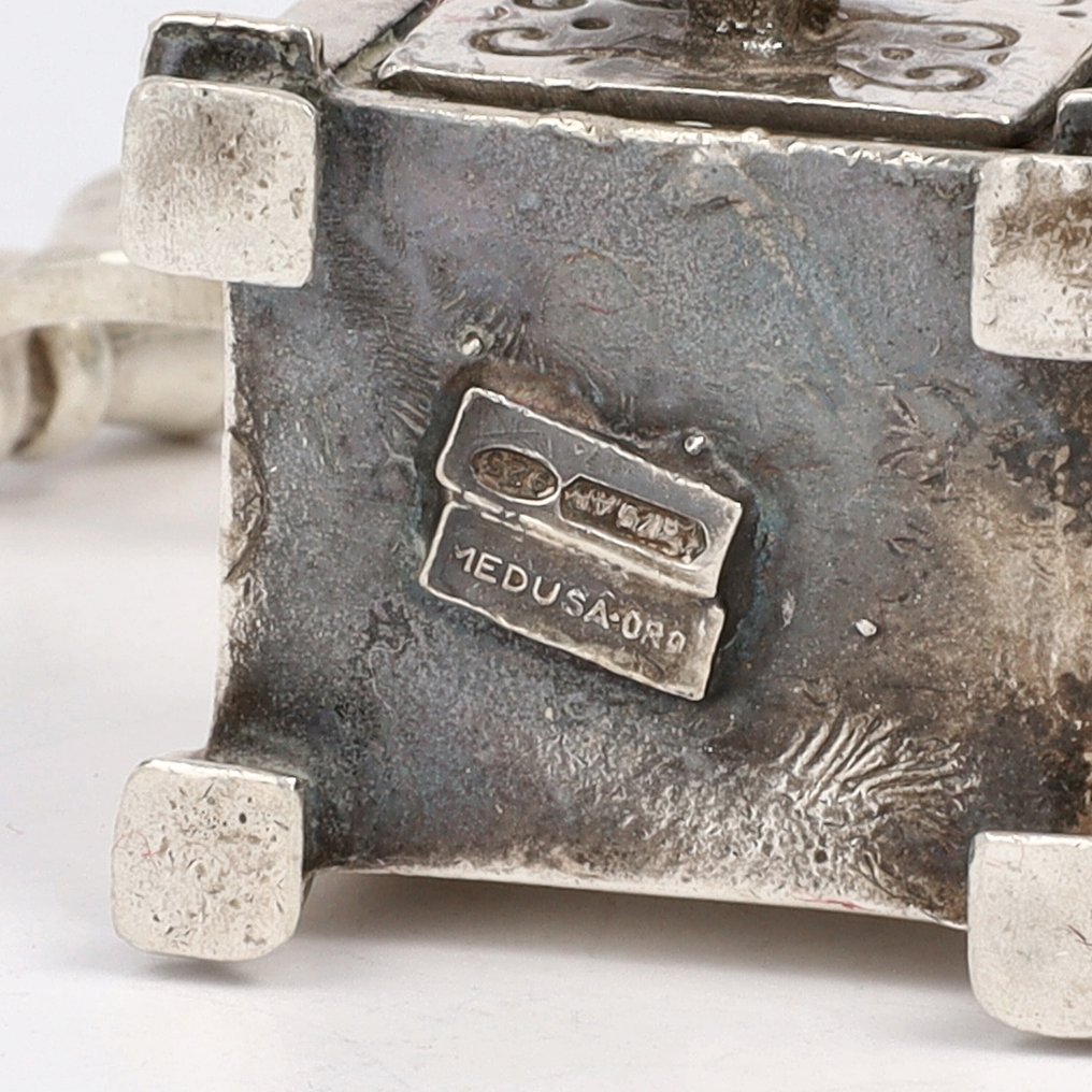 Dino Bennati, Medusa-Oro e.a. - Miniature figurine (2) - .835 silver, .925 silver #4.3