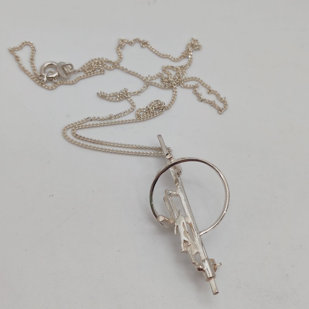 Zonder minimumprijs - Ketting met hanger Zilver - Anneke Schat 1942-2024 #4.3