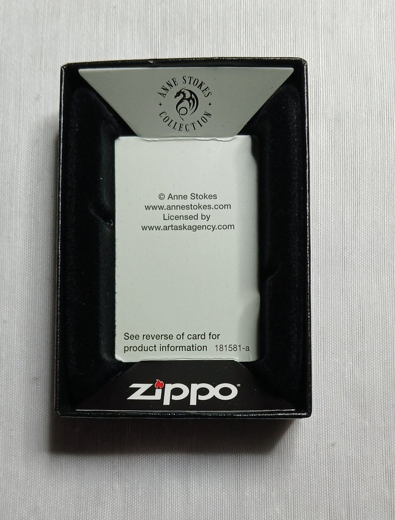 Zippo - Anne Stokes Collection - Nincs minimálár - Zseb öngyújtó - Sárgaréz, Zománc #2.1