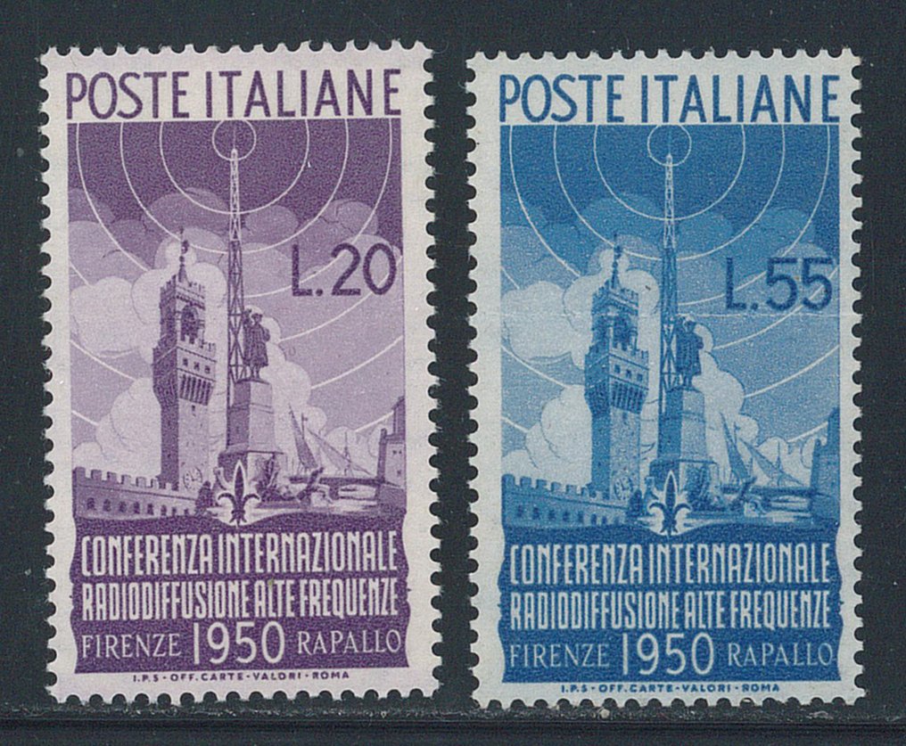 義大利共和國  - 广播，系列 CPL 编号 623/4。 #1.0