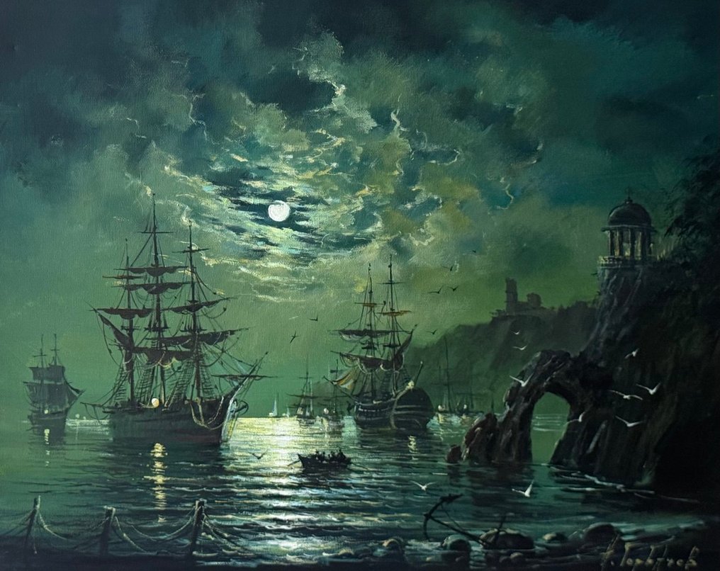 Gorbachev Nikolay (1952) - Night adventures in a port #1.0