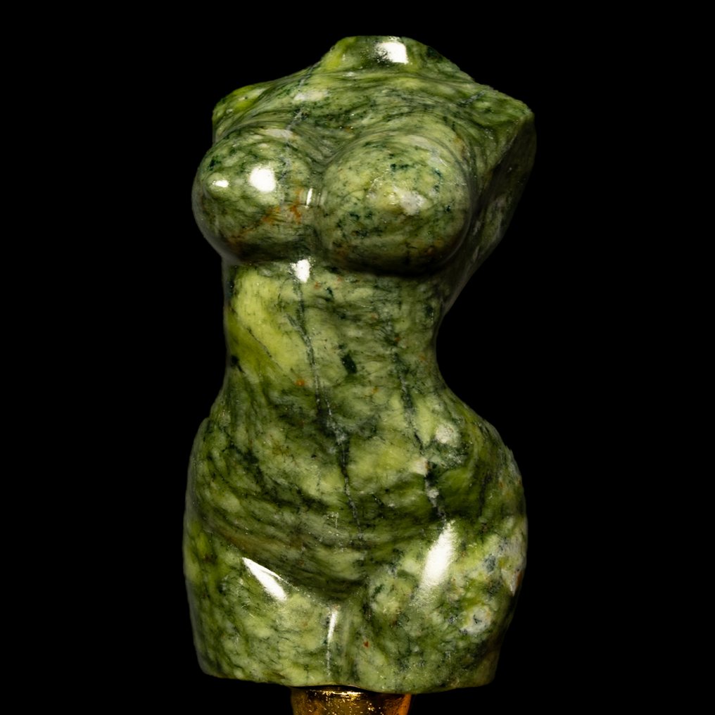 軟玉 女性身体 - 高度: 14.8 cm - 闊度: 8.3 cm- 1203 g #1.0