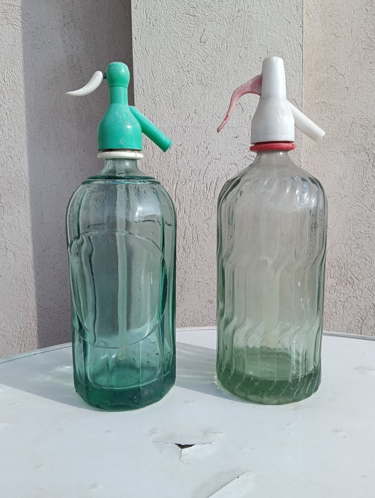 Botella (2) - Cristal, Plástico #1.0