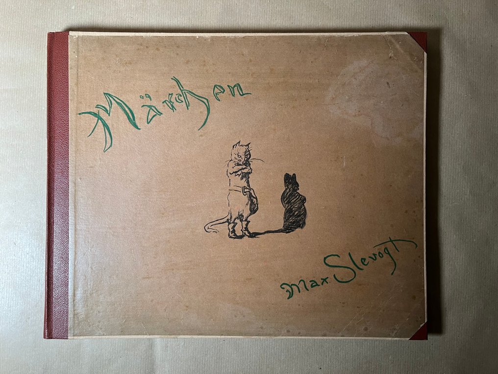 Joachim Zimmermann / Max Slevogt (illustrations) - Alte Märchen mit der Feder erzählt von Max Slevogt, in Worte gefasst von Joachim Zimmermann. - 1920 #1.0