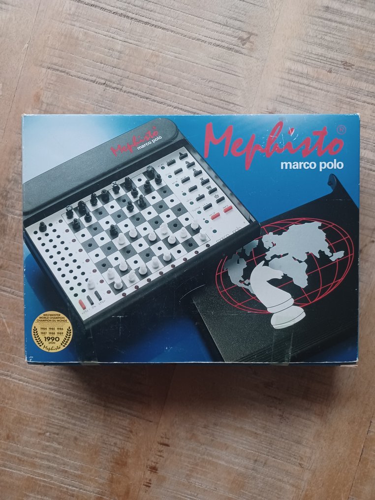 Mephisto marco polo - chess computer - Datamaskin (1) - I original eske #1.0