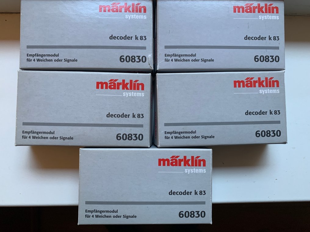 Märklin H0 - Modelltog kontrollenhet (5) #1.0