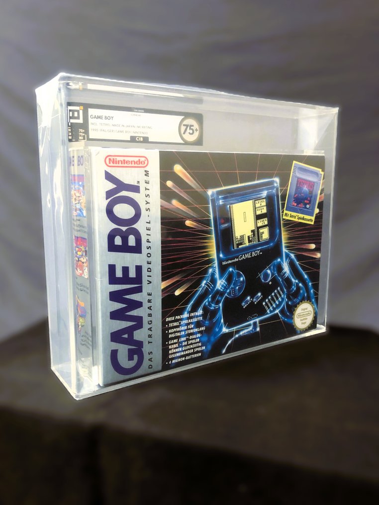 Nintendo - Gameboy Classic - Sistema GAME BOY Classic DMG-01 Tetris 1990 CIB 7.5+ Mint - Håndholdt videospillekonsol - I original æske #1.0