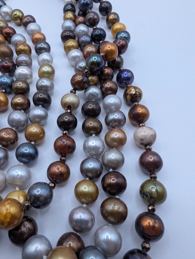 Perle - aucune fermeture - Collier #2.1