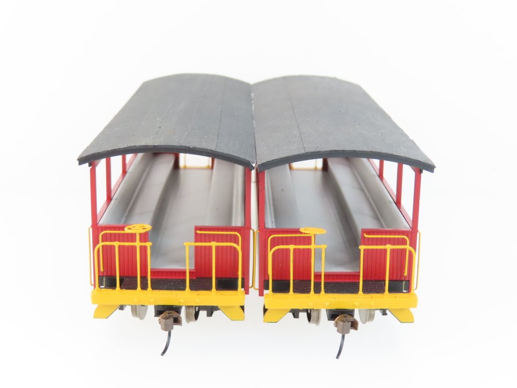 Spectrum 0n30 - 26002 - Machetă tren transport călători (2) - 2x 4-șase open persoane rijtuigen - Privaat #3.2