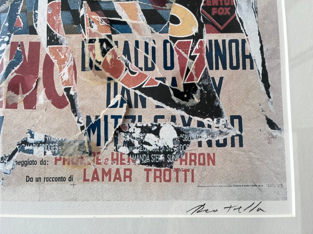 Mimmo Rotella (1918-2006) - Cinemascope #3.2