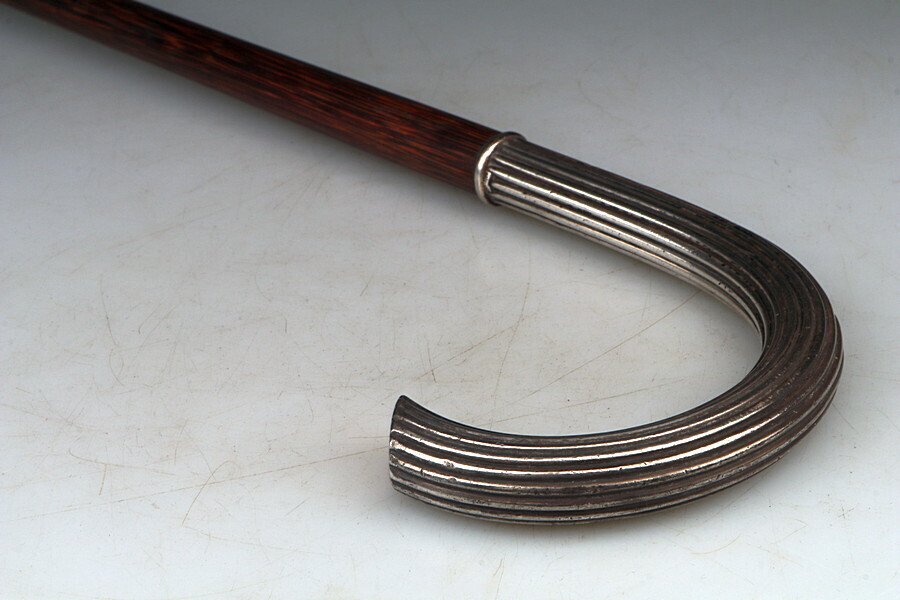 Walking stick - .900 silver #4.3